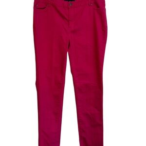 Denim 24/7 Women's Vibrant Pink Skinny Jeans